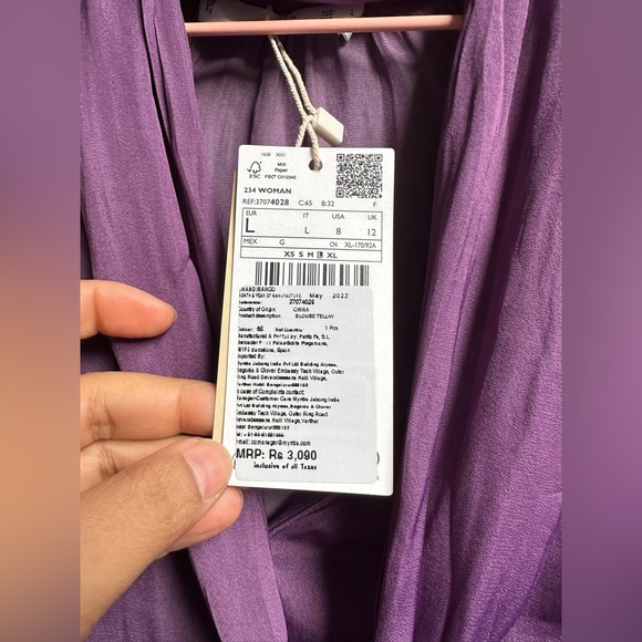 MANGO Satin Top - Picture 4 of 7